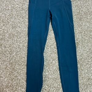 Athleta Girl Stash Your Legging Tight Teal Green Size M (8–10)